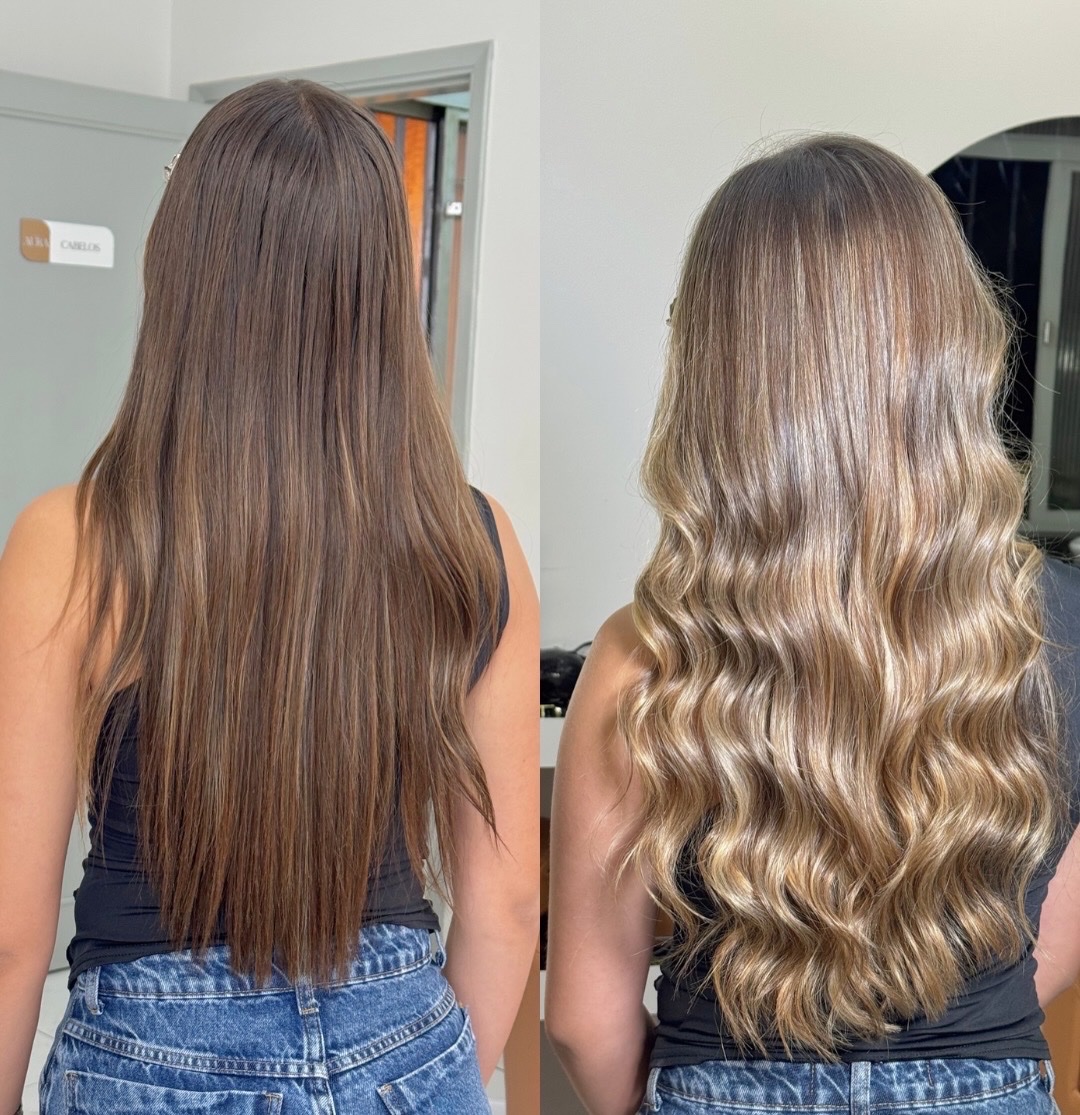 Coloração e Mechas Casa Aura